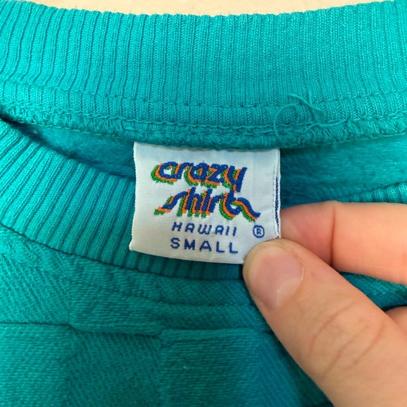 vintage San Francisco textured train trolley car pullover size small 100% cotton - Picture 5 of 6